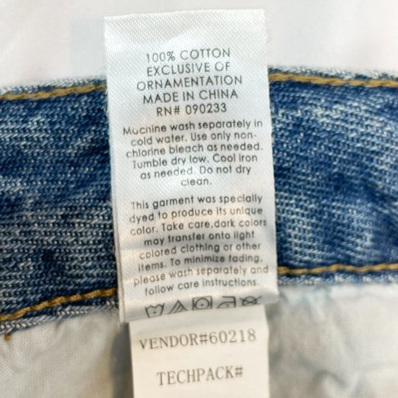 PacSun Jeans 90's Boyfriend Yin & Yang 24 - Picture 8 of 8